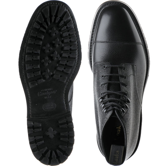 Product image for Loake Sedbergh in black grain calf