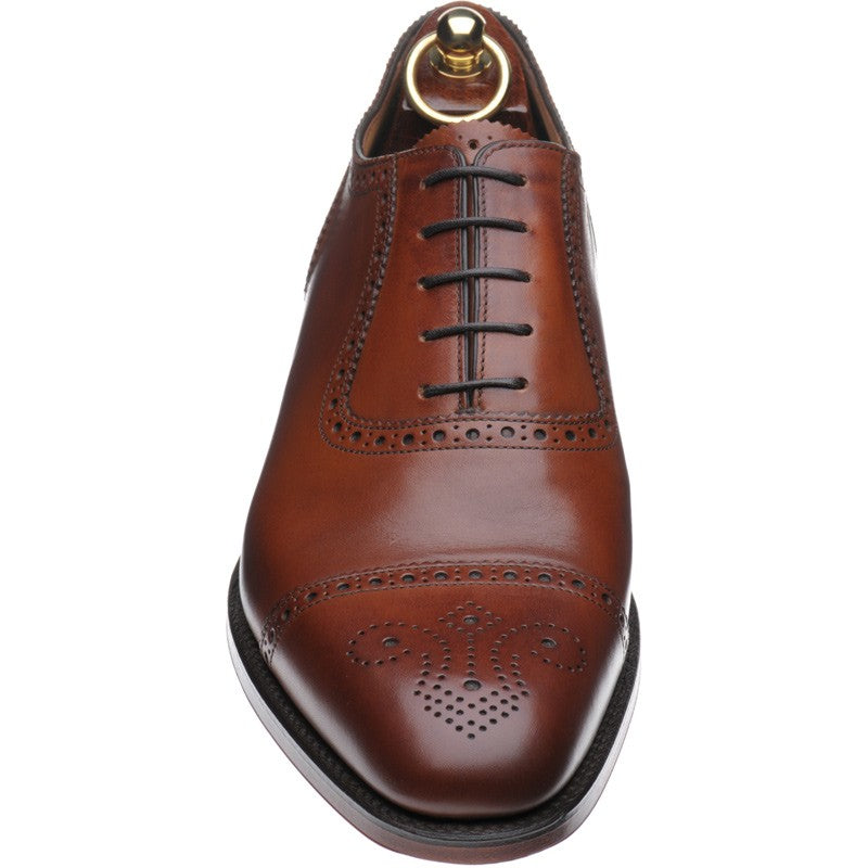 Product image for Loake Strand in mahogany calf