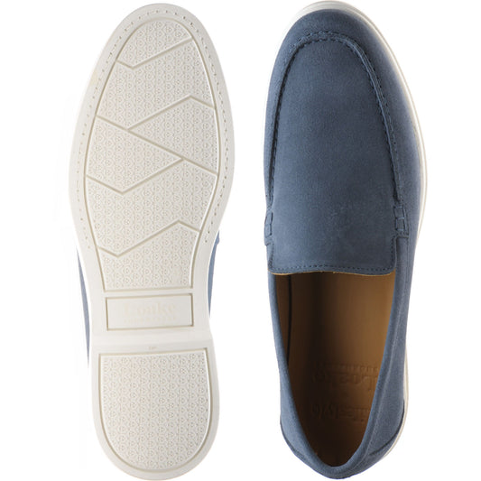 Product image for Loake Tuscany in denim suede