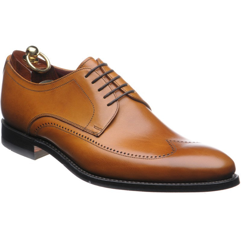 Product image for Loake Victor mens brogues in tan calf (second)
