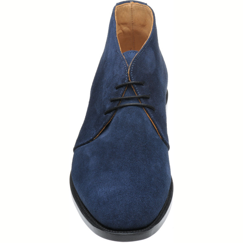 Product image for NPS Russell mens Chukka boots in navy suede