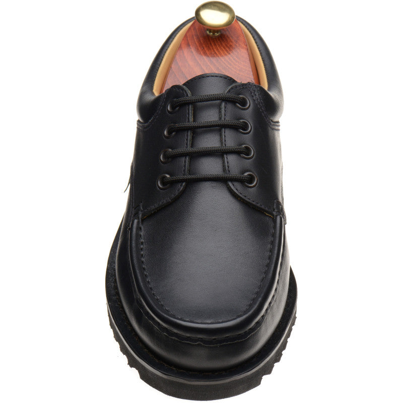 Product image for Paraboot Thiers mens rubber-soled Derby shoes in lisse noir black