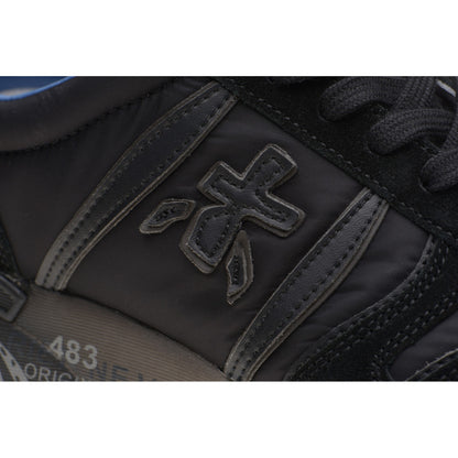 Product image for Premiata Lander mens rubber-soled trainers in black