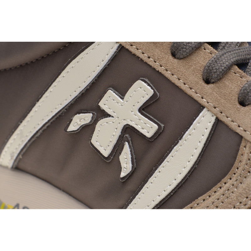 Product image for Premiata Lander mens rubber-soled trainers in brown