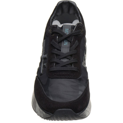 Product image for Premiata Moerun mens rubber-soled trainers in black
