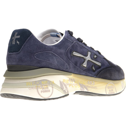 Product image for Premiata Moerun mens rubber-soled trainers in blue
