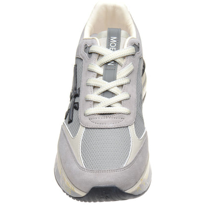 Product image for Premiata Moerun mens rubber-soled trainers in grey