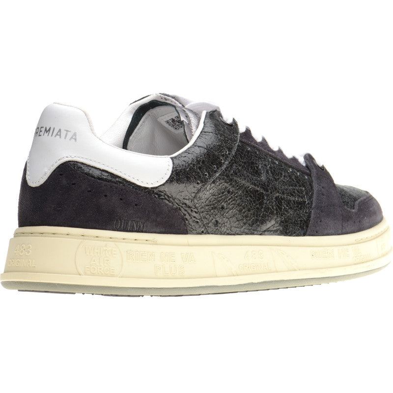 Product image for Premiata Quinn mens rubber-soled trainers in black