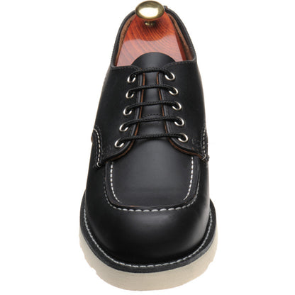 Product image for Red Wing Shop Moc Oxford mens rubber-soled Derby shoes in black prairie (second)