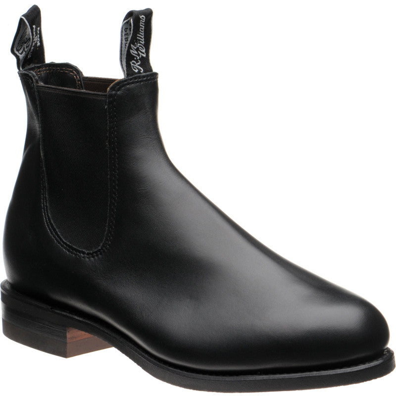 Product image for RM Williams Comfort Turnout in black calf
