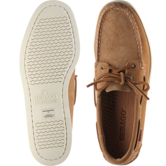 Product image for Sebago Dockside Portland in brown cognac