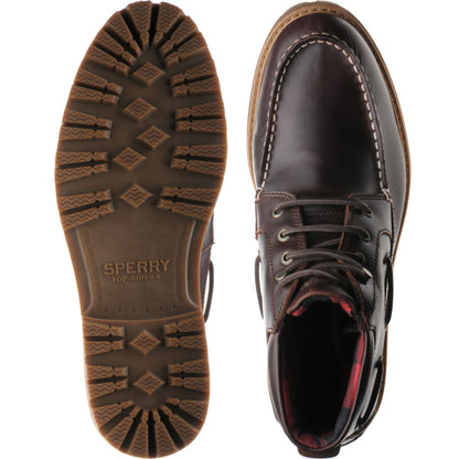 Product image for Sperry AO Lug mens rubber-soled Chukka boots in amaretto (second)