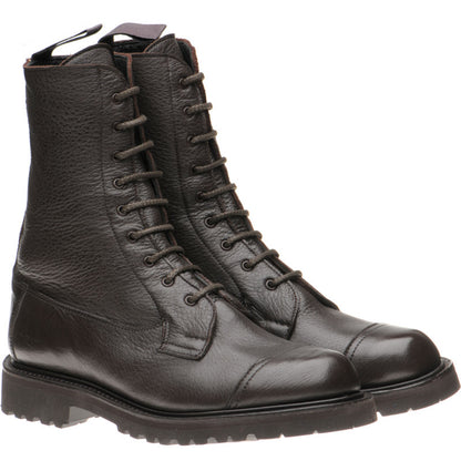 Product image for Trickers Lucia ladies rubber-soled boots in dark brown olivvia deer