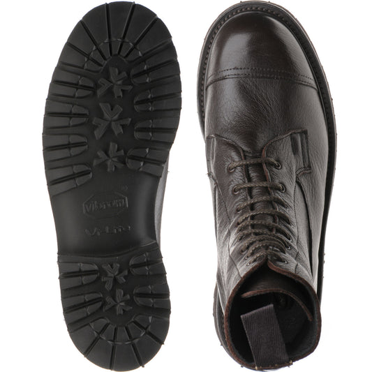 Product image for Trickers Lucia ladies rubber-soled boots in dark brown olivvia deer