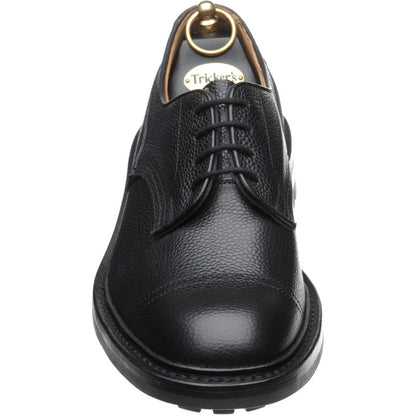 Product image for Trickers Matlock in black calf grain