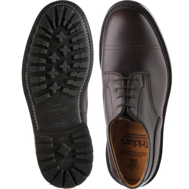 Product image for Trickers Matlock in brown zug grain