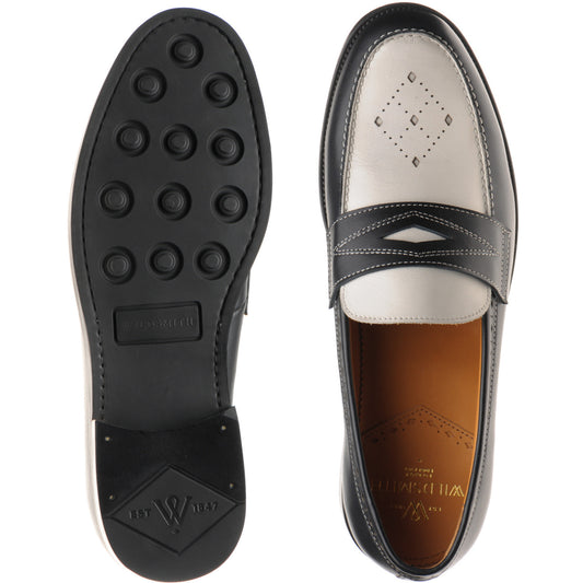 Product image for Wildsmith Model 110 in black and off white calf