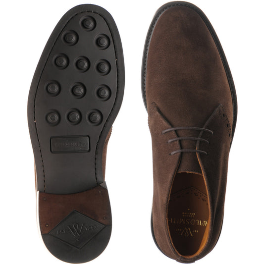 Product image for Wildsmith Model 12 in dark brown suede