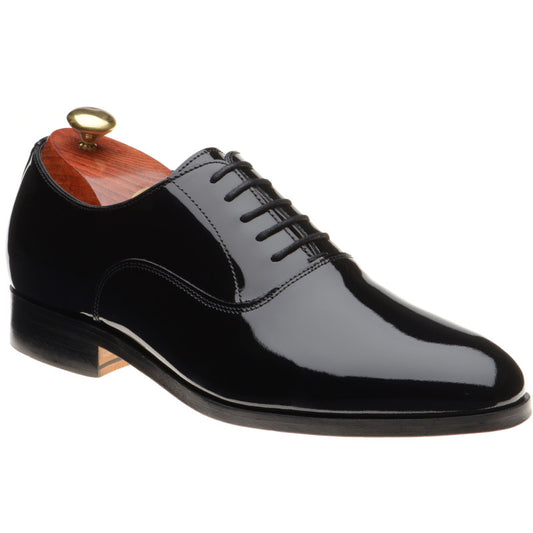 Product image for Wildsmith Model 16 mens Oxfords in black patent