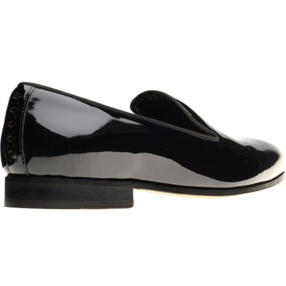 Product image for Wildsmith Model 2 mens house shoes in black patent