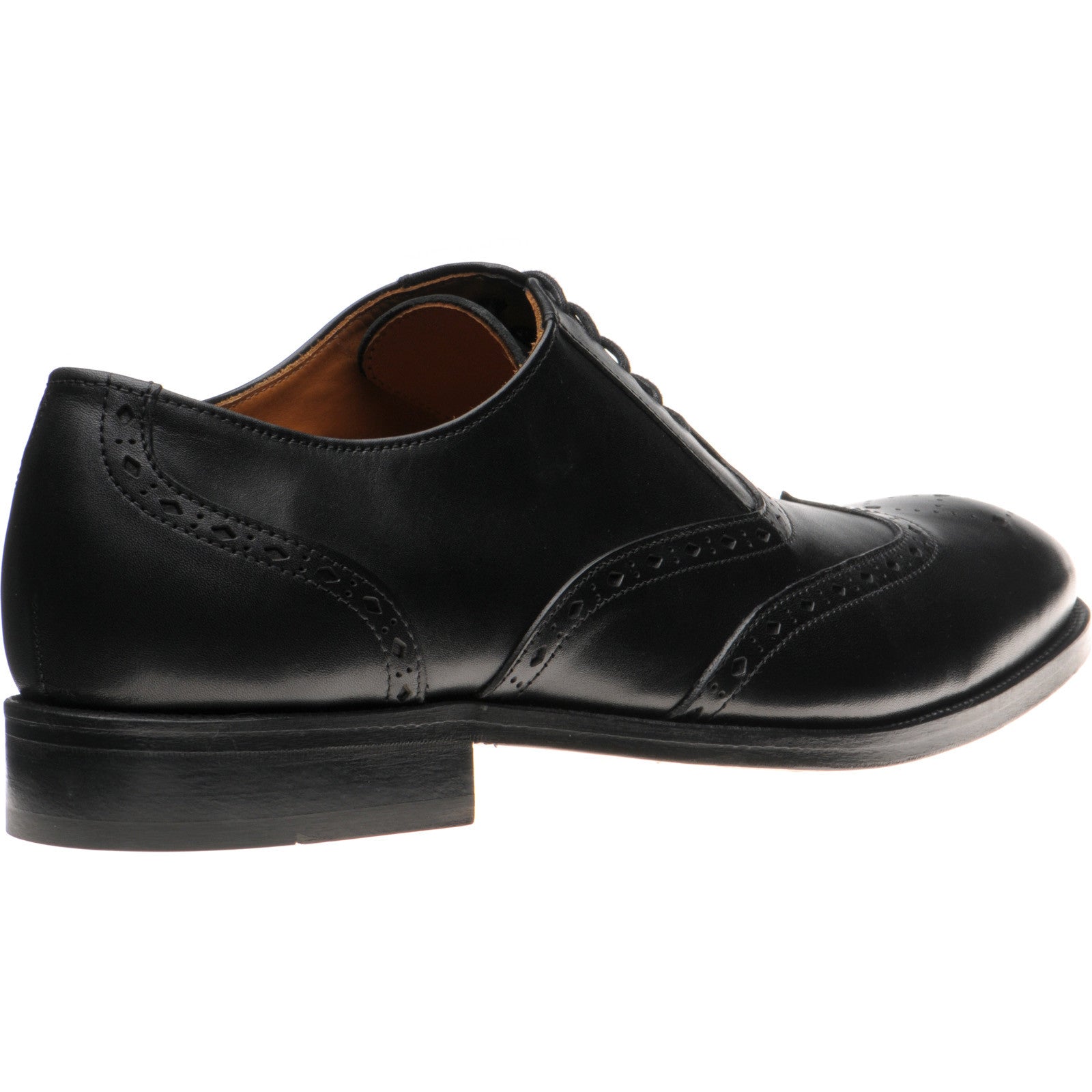 Product image for Wildsmith Model 42 mens brogues in black calf (second)