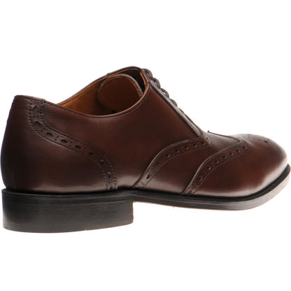 Product image for Wildsmith Model 42 mens brogues in cognac calf