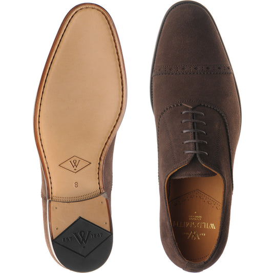 Product image for Wildsmith Model 65 in dark brown suede