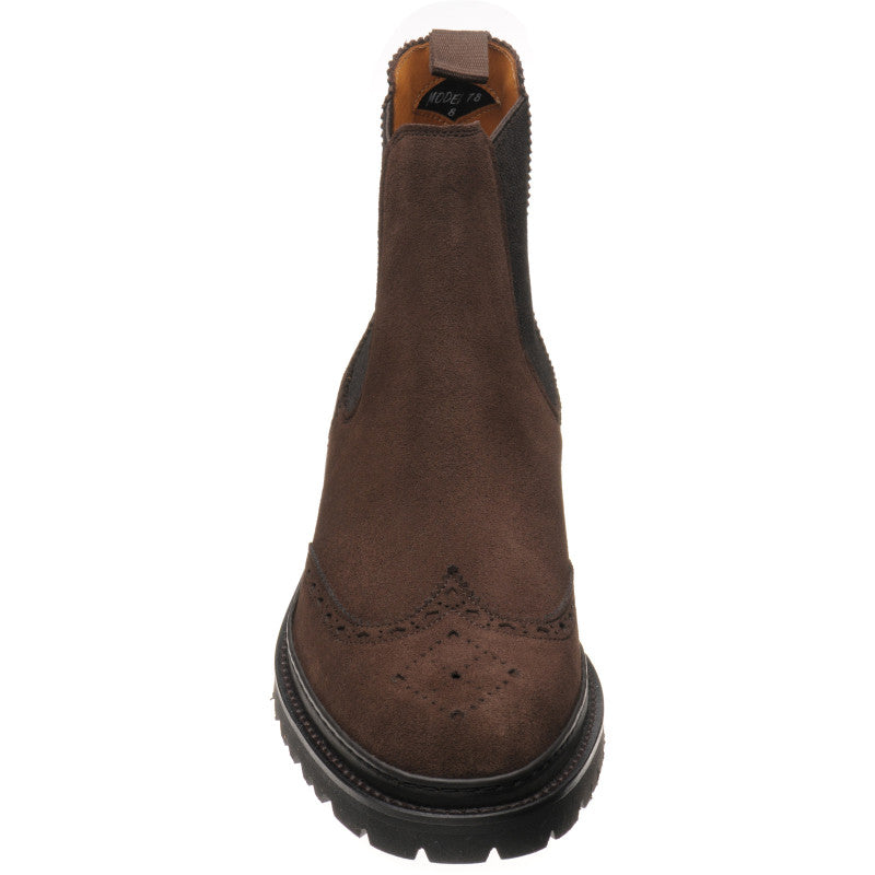 Product image for Wildsmith Model 78 in dark brown suede