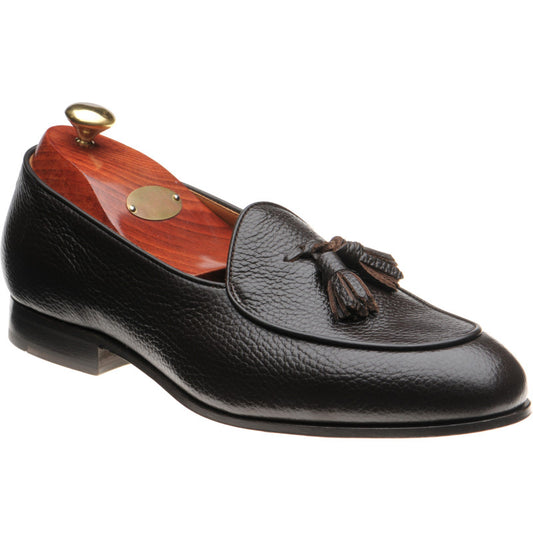 Product image for Wildsmith Model 88 mens tasselled loafers in brown grain (second)