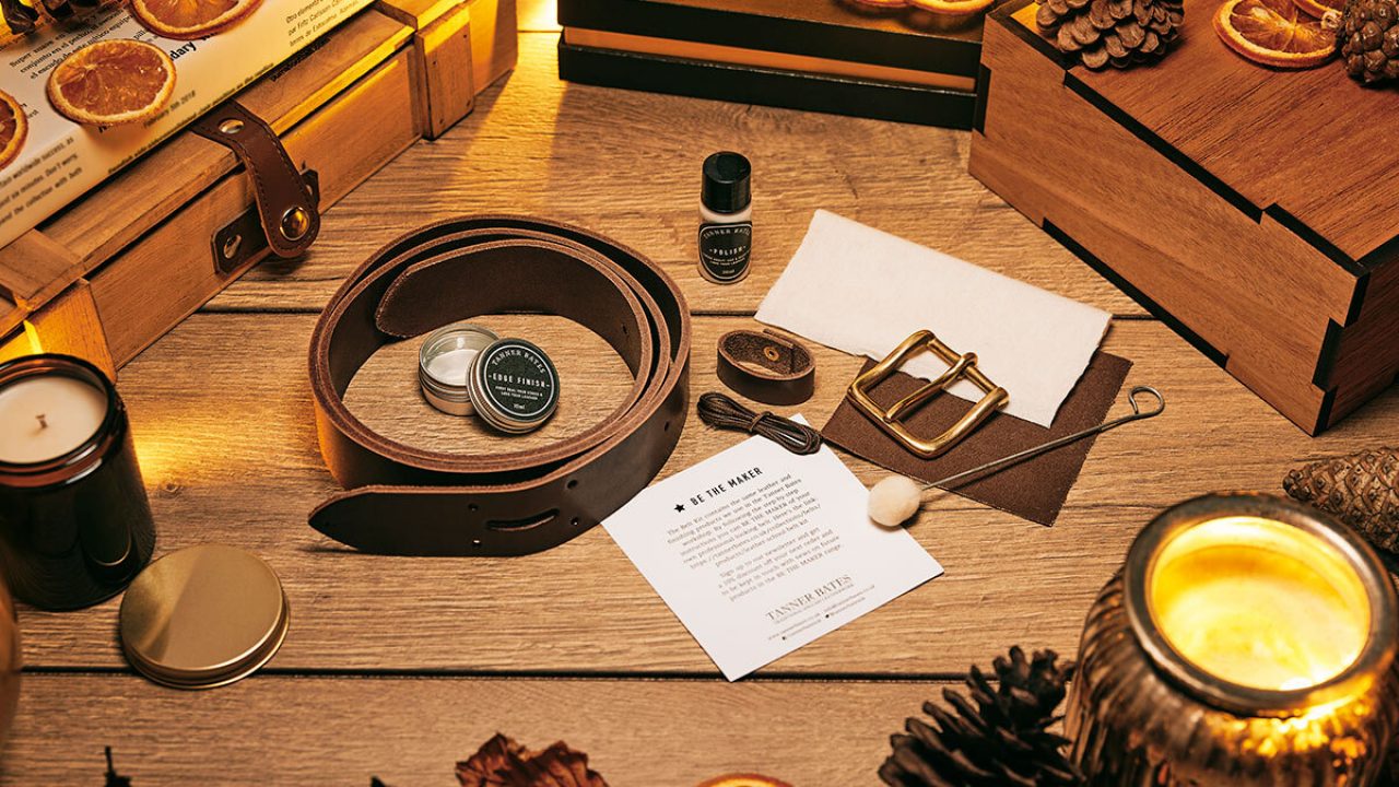 Make Your Own Leather Belt Kit By Tanner Bates